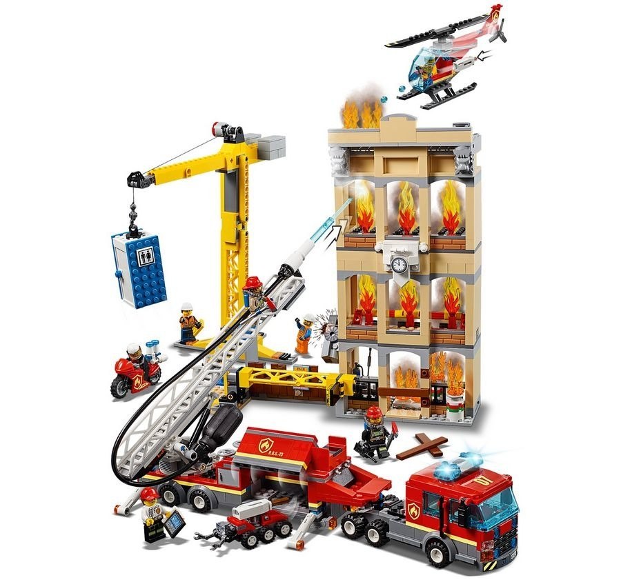 LEGO 60216 CITY - Stra?� po?�arna w ??r?�dmie??ciu > City